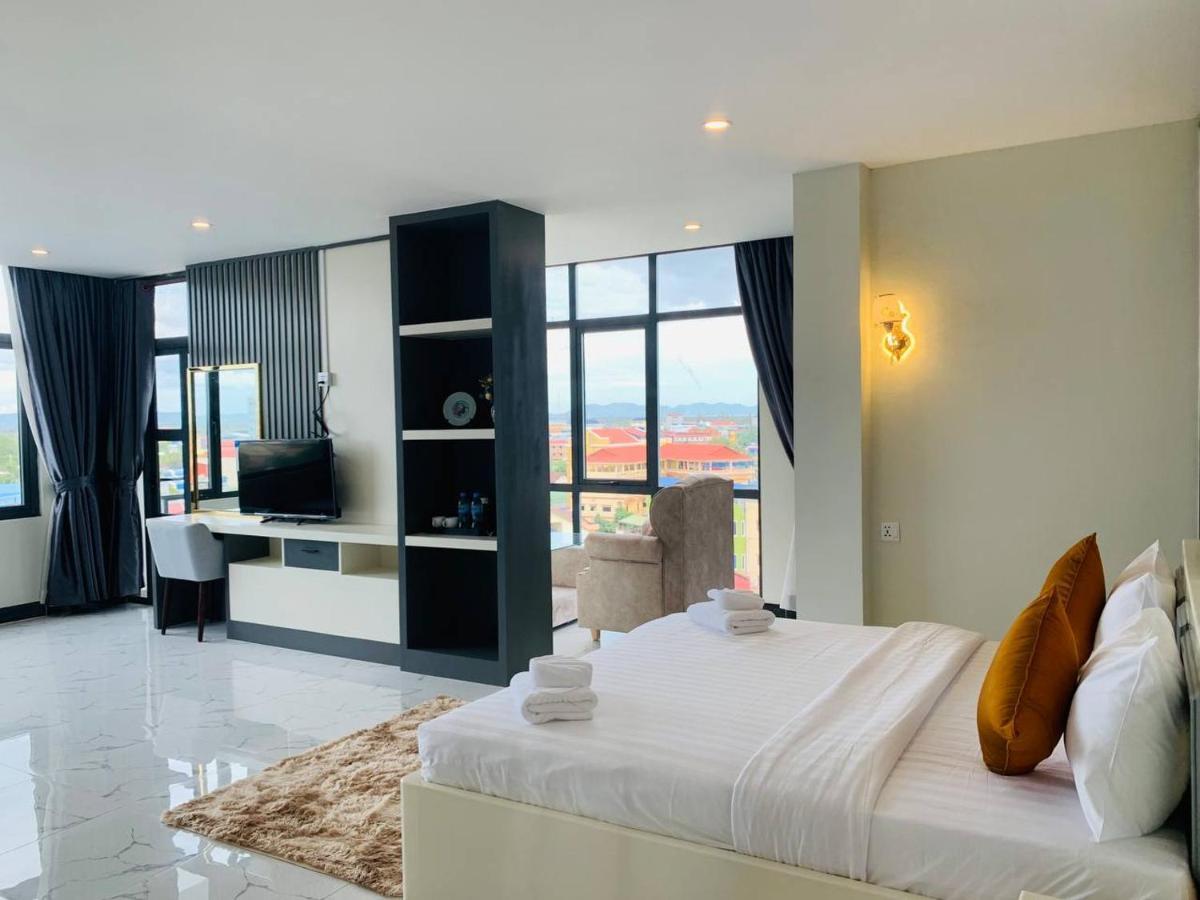 Kampot Sunny Hotel Kültér fotó